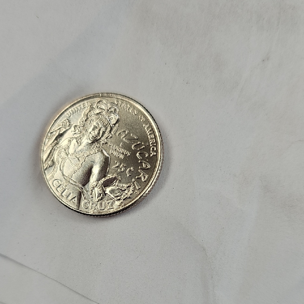 Silver Celia Cruz Commemorative Coin